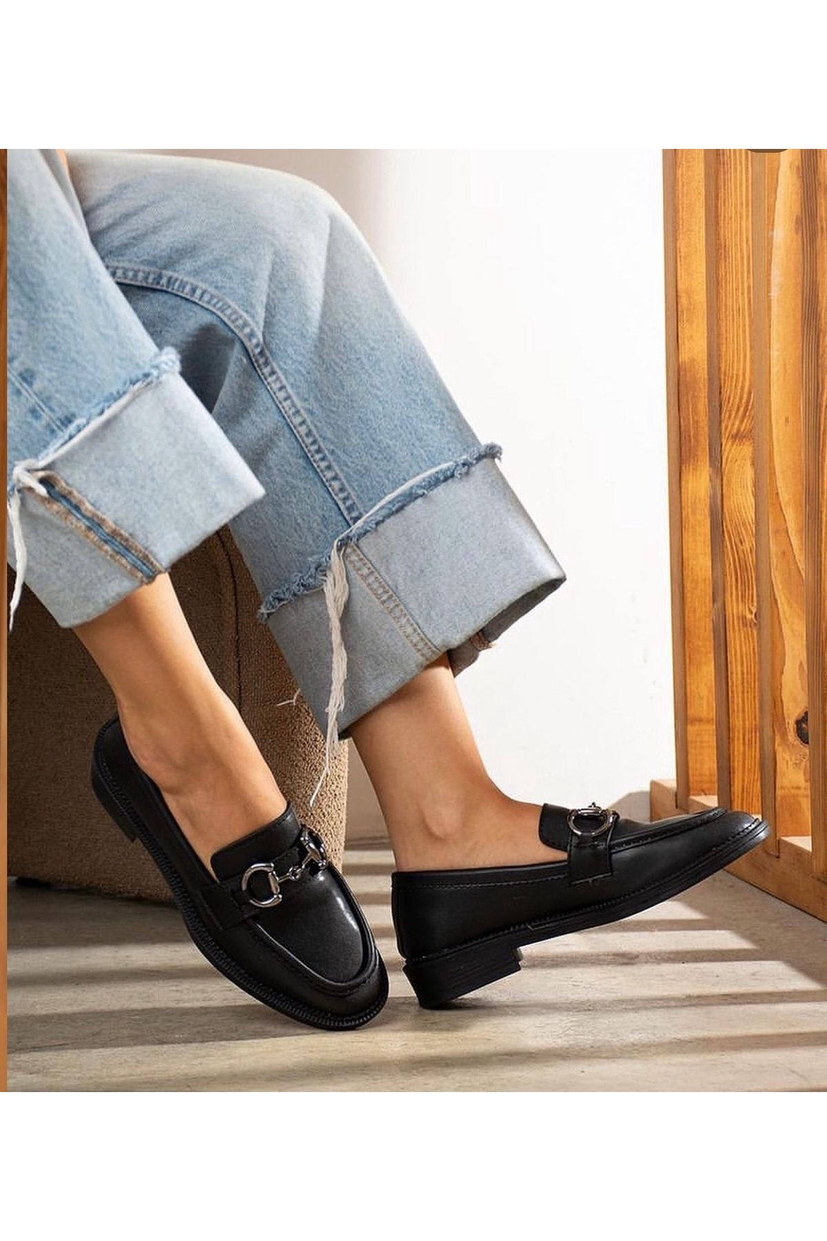 Hco Kadın İnce Taban Loafer Babet