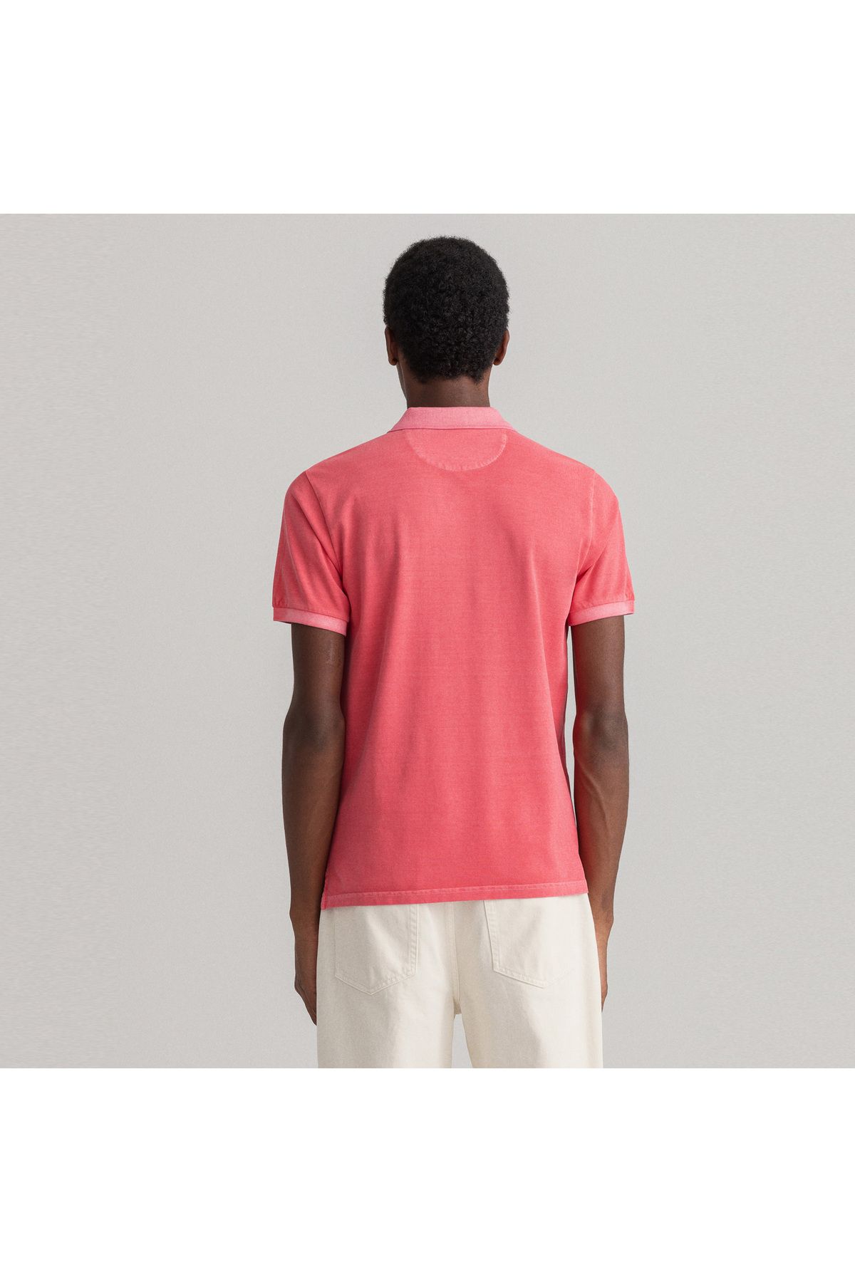 Erkek Pembe Regular Fit Polo