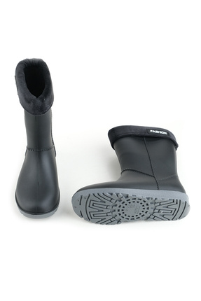 Kışlık Kız Çocuk Yağmur Çizme Image 5