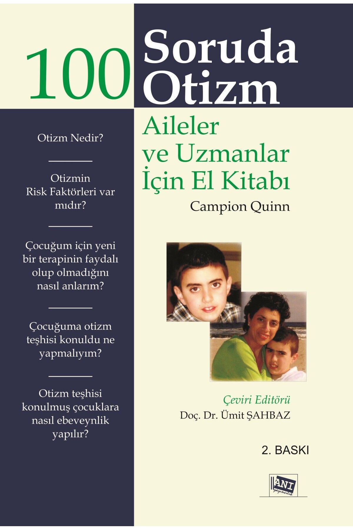 Anı Yayınları100 SorudaOtizm