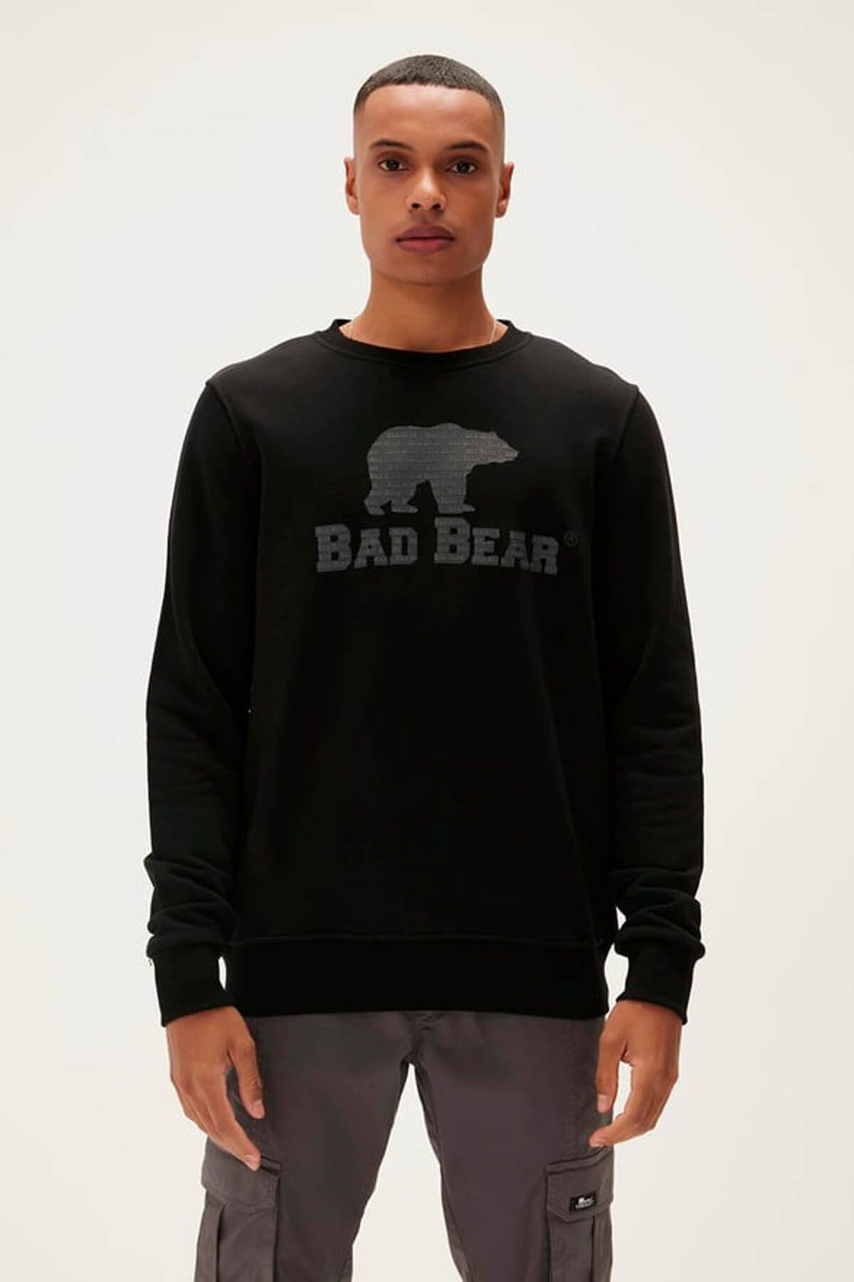 Bad Bear 22.02.12.007 LogoCrewneck 0 Yaka Erk...