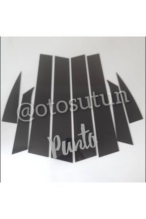 Fiat Grande Ve Punto Evo Parlak Siyah Kapı Sütunları Image 0