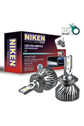 Pro Seri Slim Led Xenon Far Ampulü H1 12v 6000k 8000lm Image 0