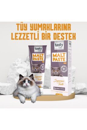 Kedi Malt Pasta 100 gr Kediler Için Tüy Yumağı Önleyici Image 5