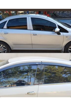 Fiat Linea Parlak Siyah Kapı Sütunları Image 1