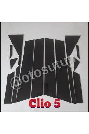 Renault Clio 5 Parlak Siyah Kapı Sütunları Image 0