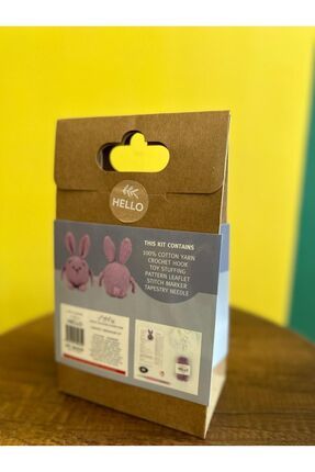Hello Tığ İşi / Crochet Amigurumi Kit - Muffin The Bunny Image 1