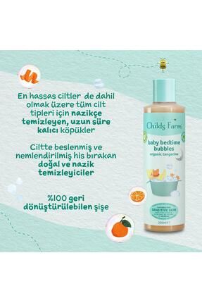 Organik Mandalina Özlü Uyku Öncesi Bebek Banyo Köpüğü 250ml Image 3