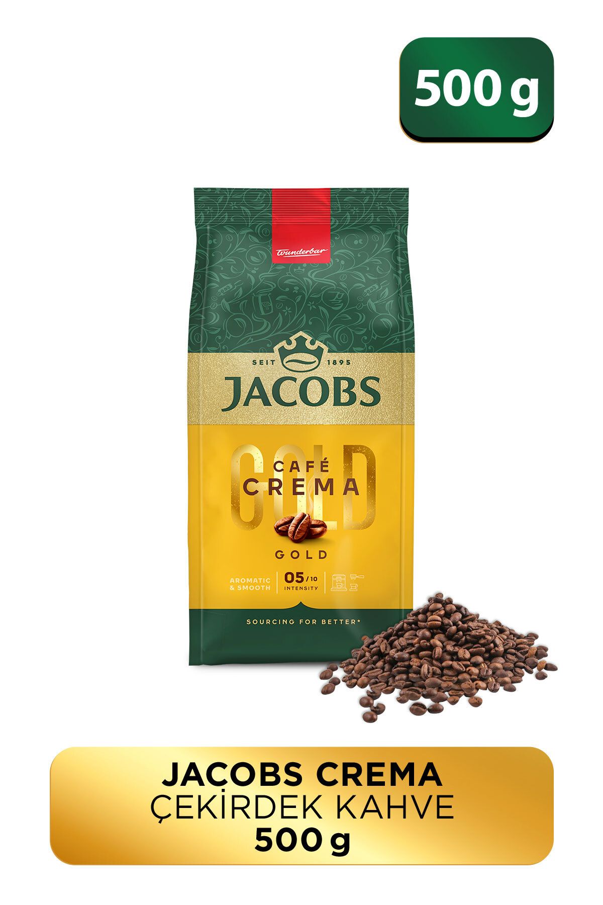 JacobsCafe Crema ÇekirdekKahve 500gr