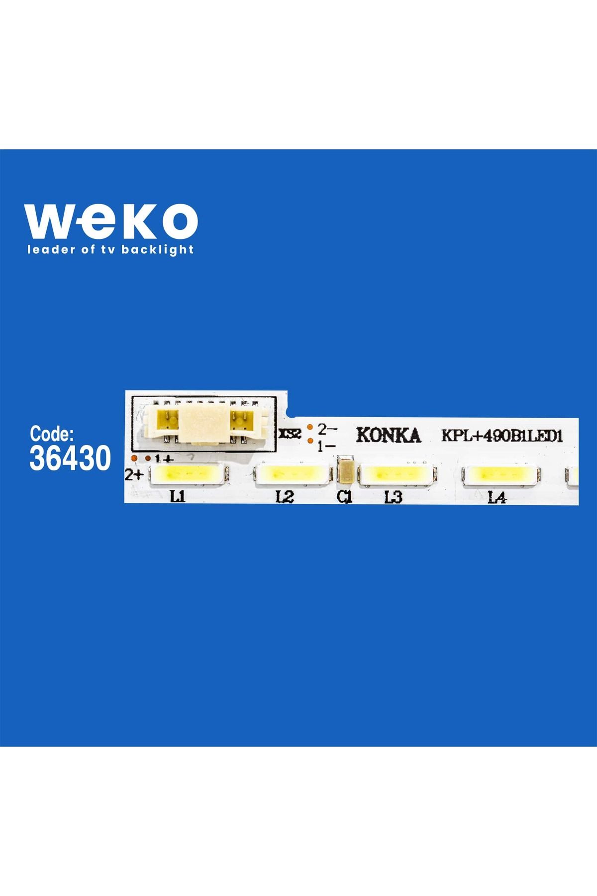 6187 36430x1 Kpl 490b1led1 35018797 37024855 35018796 1 Adet Bar