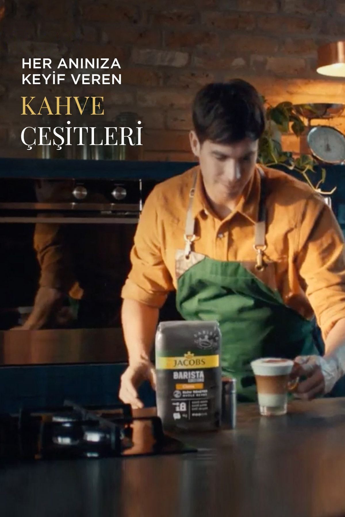 Barista Çekirdek Kahve Avantajlı Paket 2 Kg ( Crema Italiano 1kg Espresso 1kg )