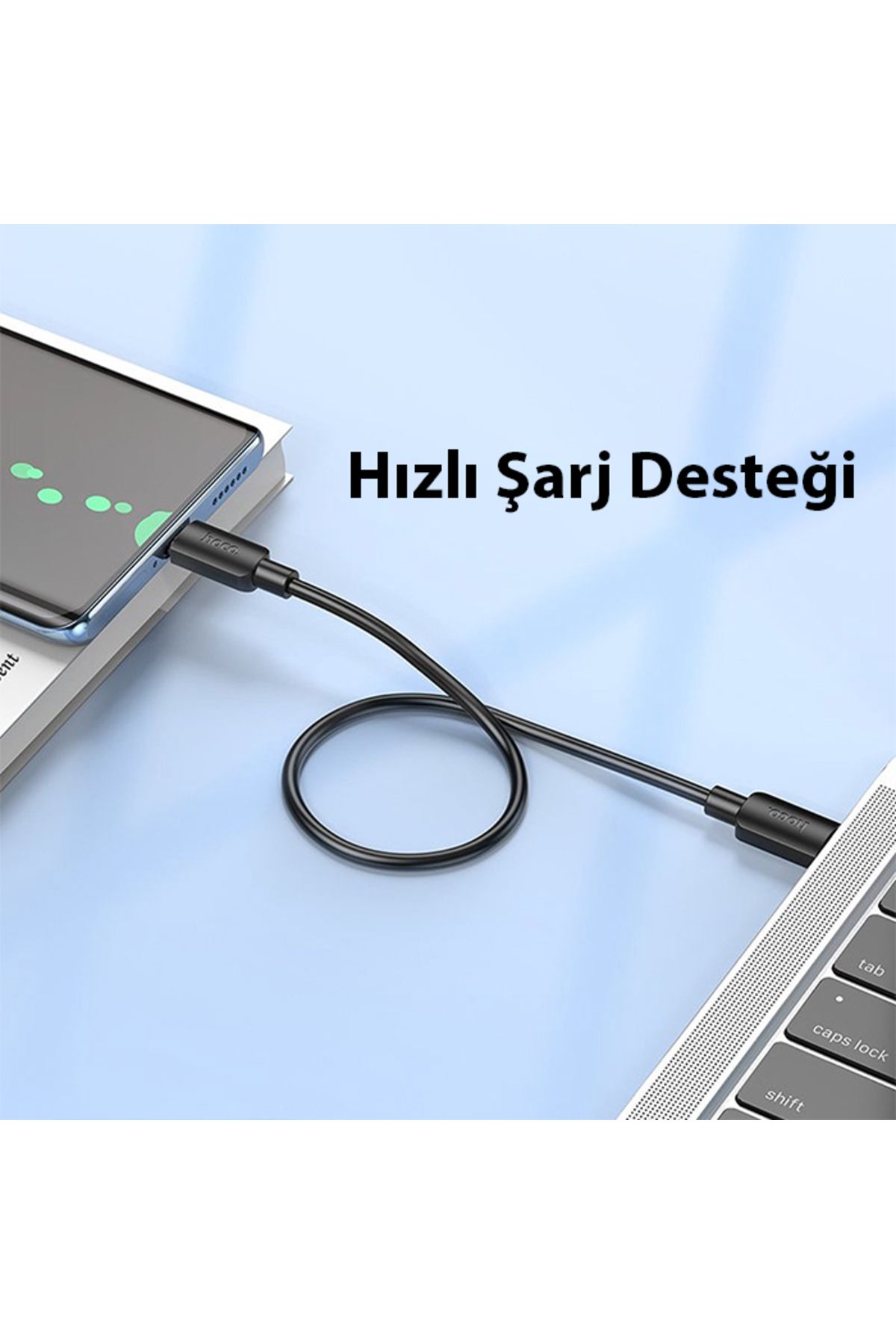 X96 Hyper 60w Type-c To Type-c Hızlı Şarj Ve Data Kablosu