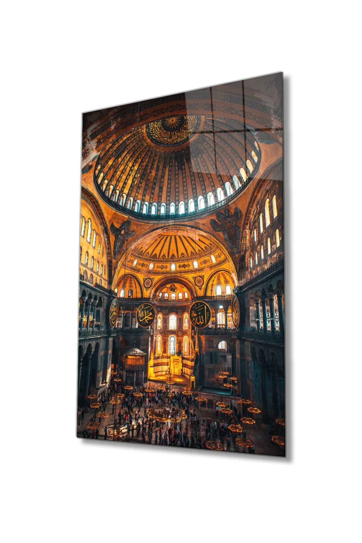 ÜNALMIŞ Ayasofya Camii MotifDini Islami Cam T...