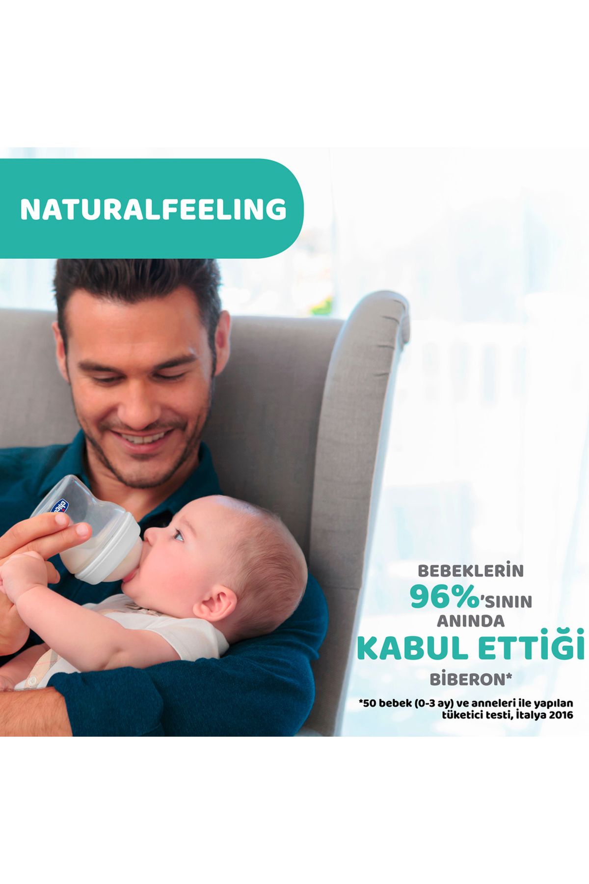 Naturalfeeling Cam Biberon 0 Ay+ (150 Ml)