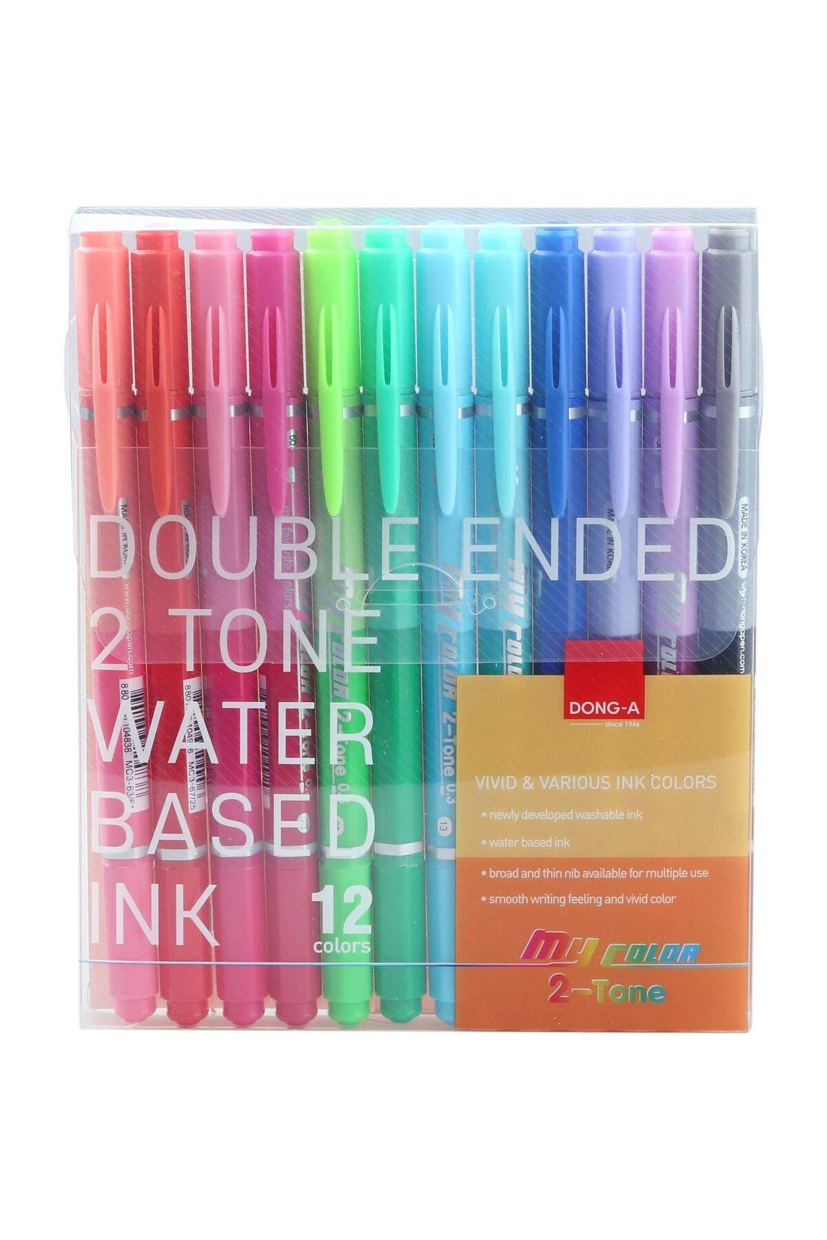 Dong AMy Color 2 Duo ÇiftRenk 12li Set