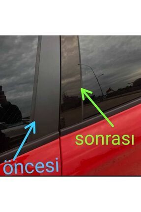 Fiat Egea Parlak Siyah Kapı Sütunları Image 1