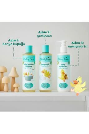 Organik Mandalina Özlü Uyku Öncesi Bebek Banyo Köpüğü 250ml Image 4