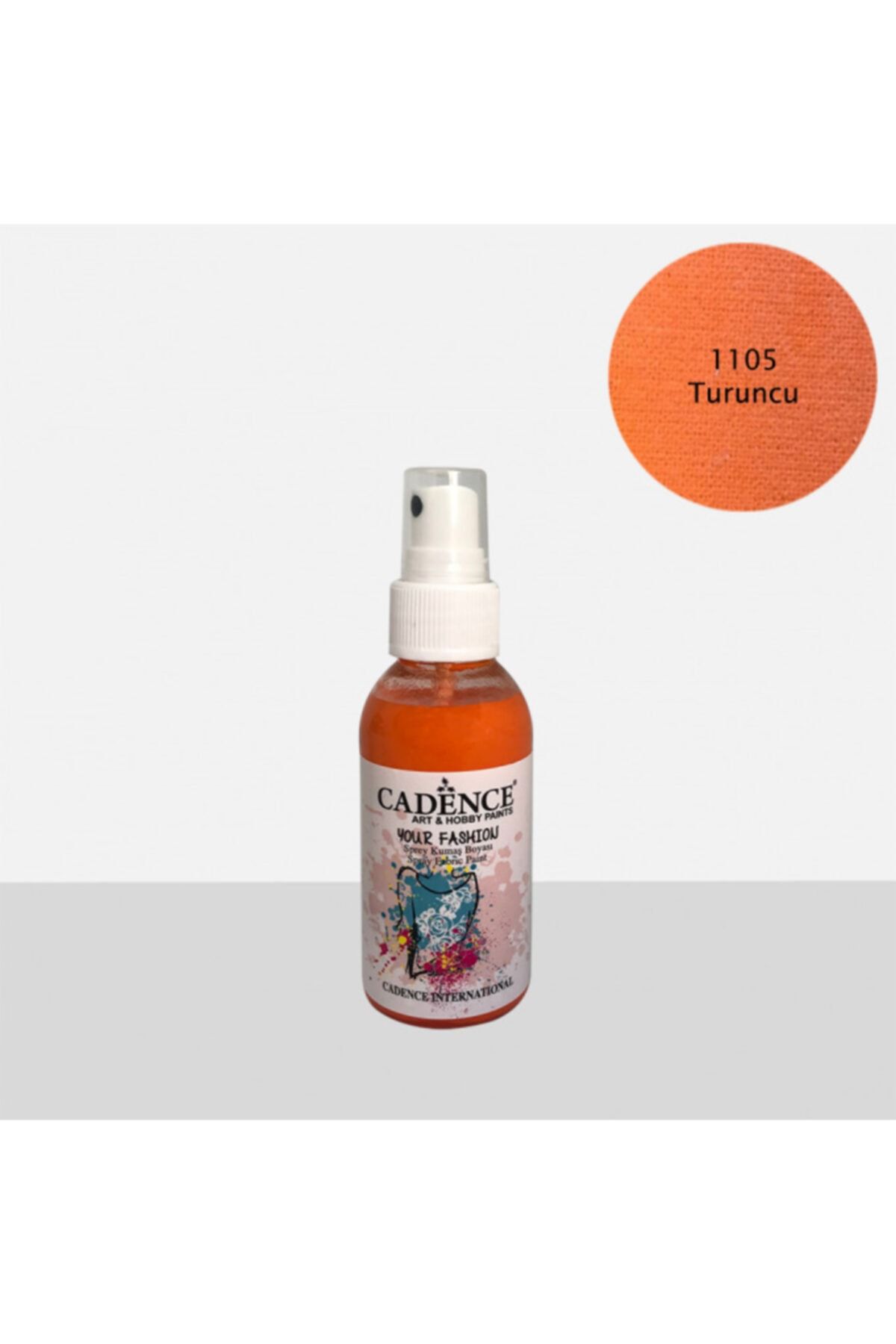 Cadence 1105 Turuncu Sprey Kumaş Boyası