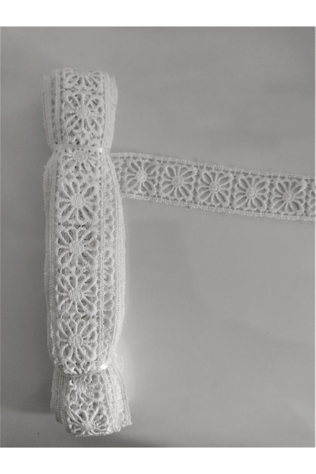 DUAYEN Güpür Dantel Pervane Desen 8,5 Metre
