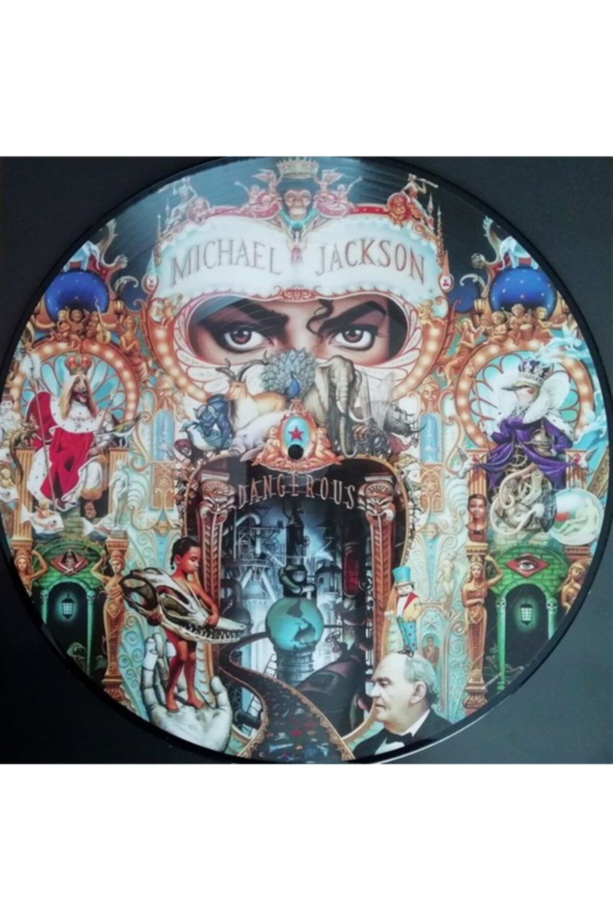 Ucuz Plak & Pikap Hediyelik Eşya Michael Jackson Dangerous Picture Disc 2 Plak Birden