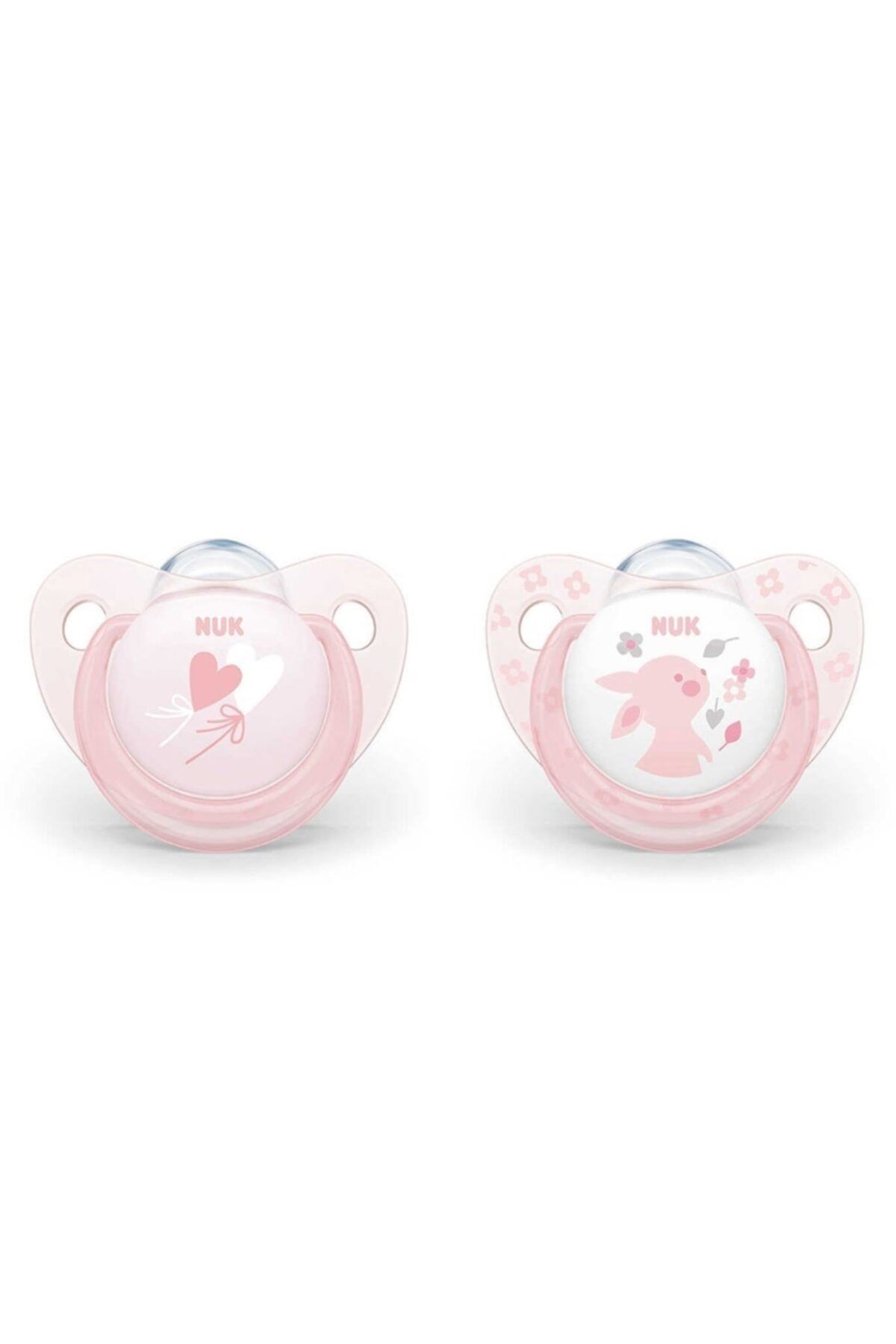 Nuk Silikon Emzik Baby Rose 0-6 Ay Tekli