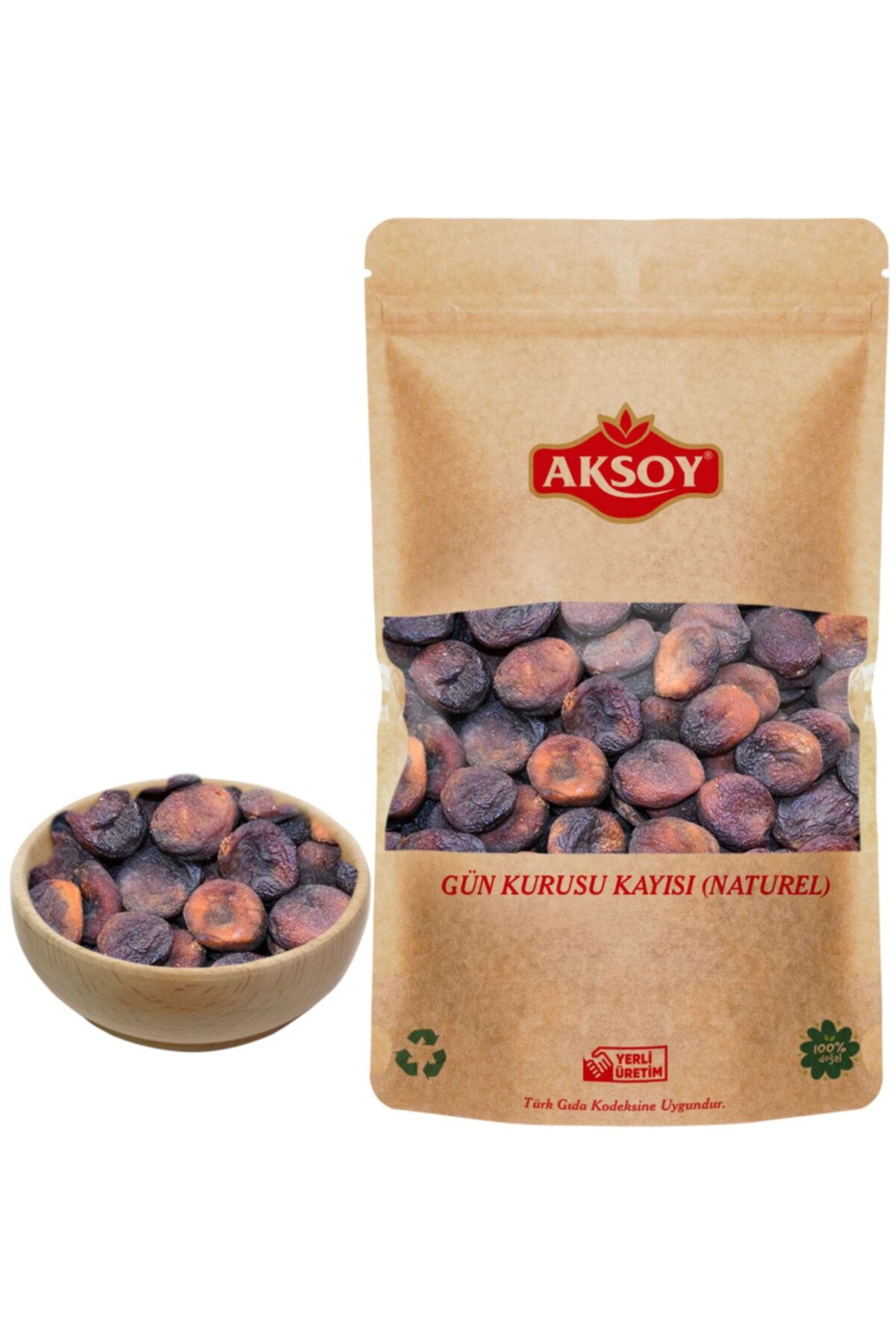 Aksoy Baharat ve Kuruyemiş Gün Kurusu Kayısı 500 Gr