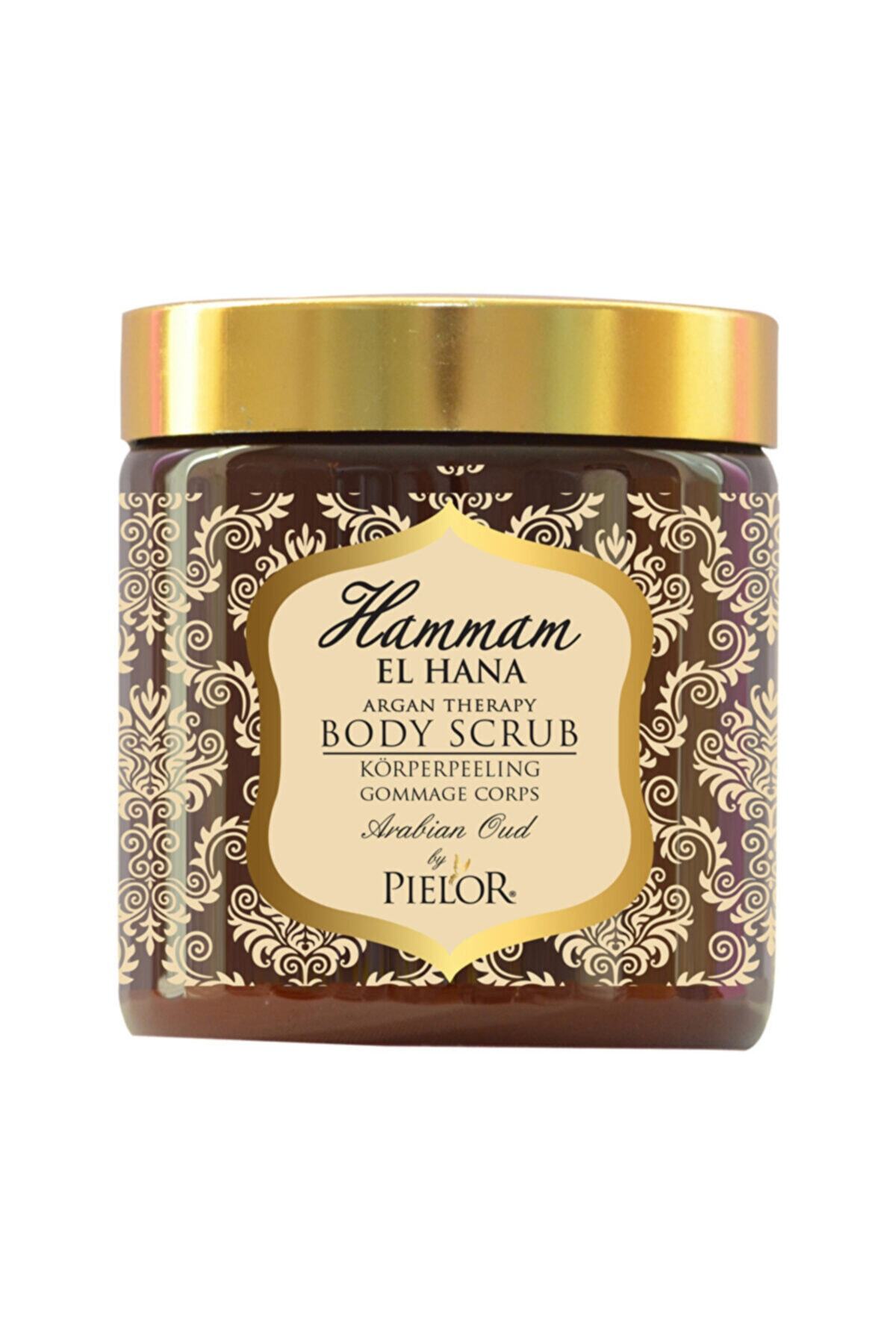 Hammam El Hana Argan Yağlı Vücut Peeling Arabaian Oud 500 Ml