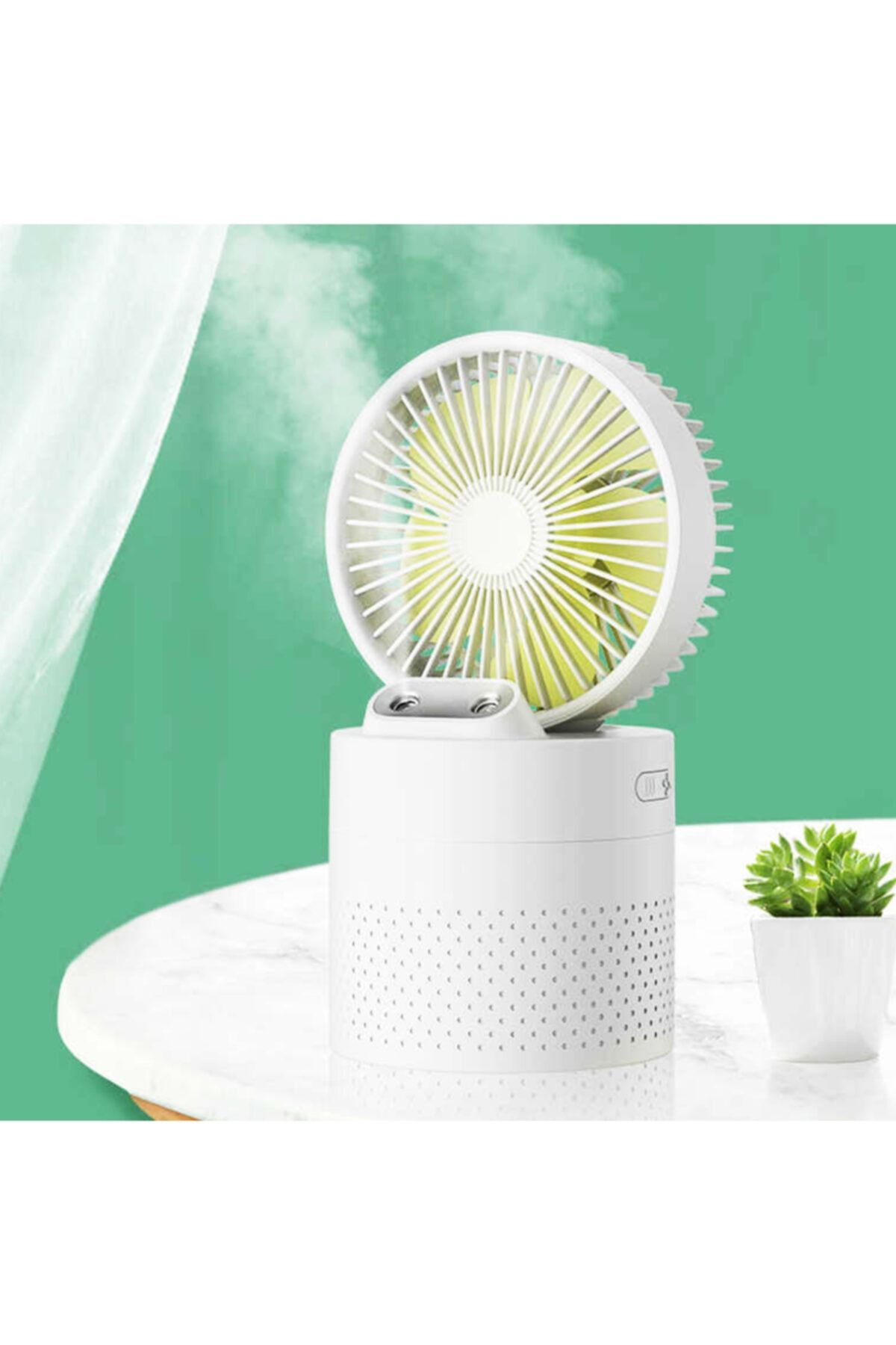 Coverzone F18 3 Kademe Hava Nemlendirici 4000 Mah Vantilatör Fan