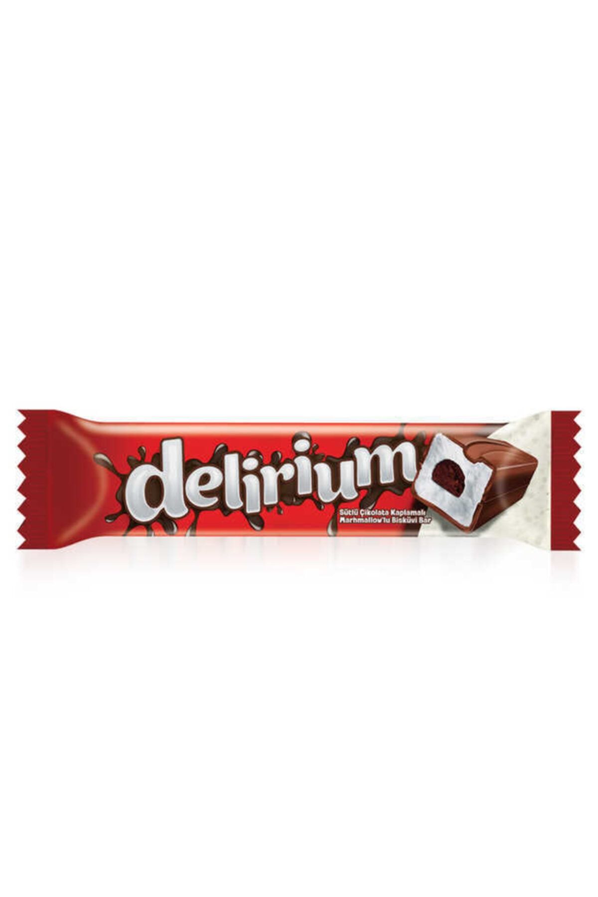 Elvan Delirium Sütlü Çikolatalı Marshmallowlu Bar 28 Gr. 1 Adet