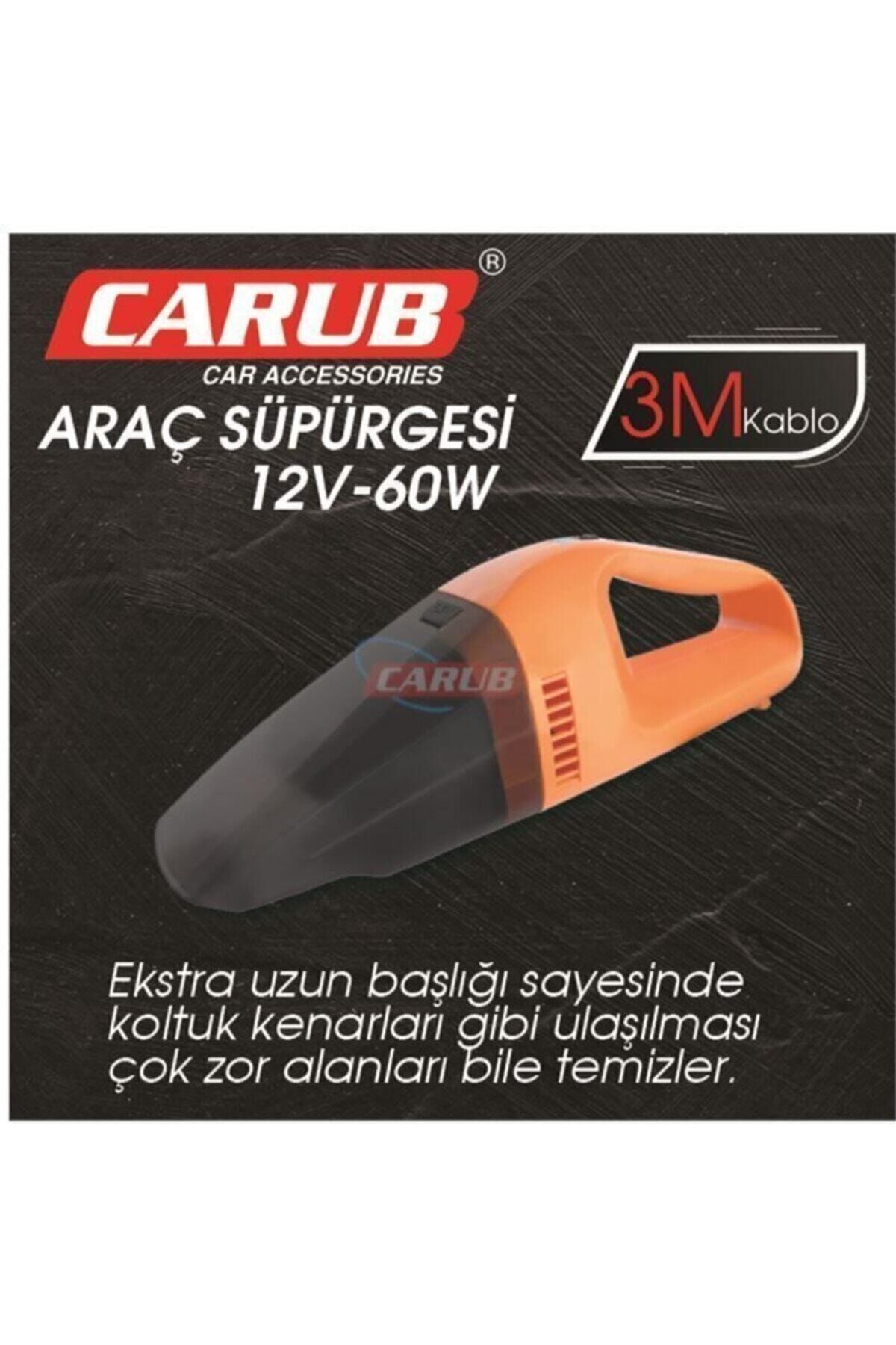 STAC P. Carub Oto Süpürge 12v Çakmaktan Turuncu Ce Belgeli
