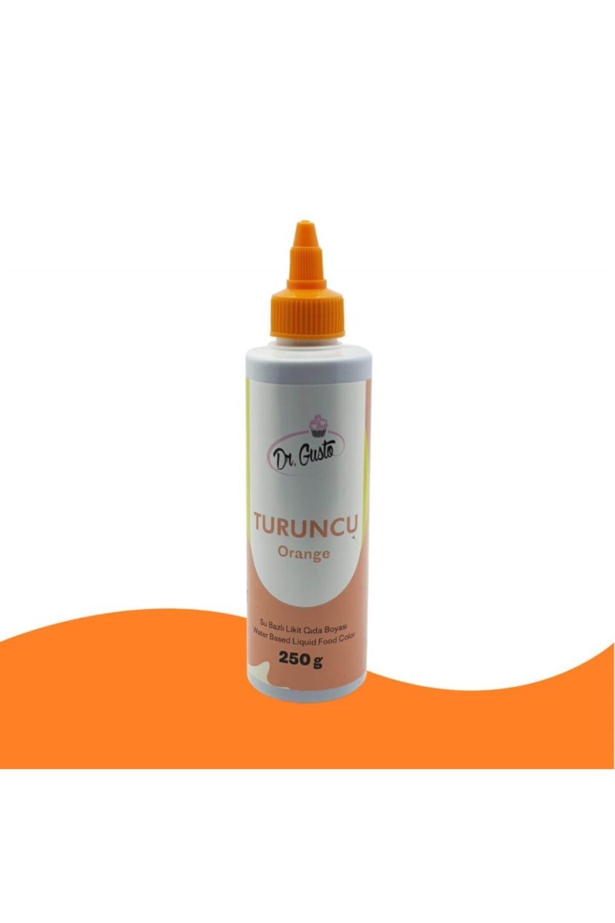 Dr. Gusto Su Bazlı Likit Boya Turuncu 250 gr