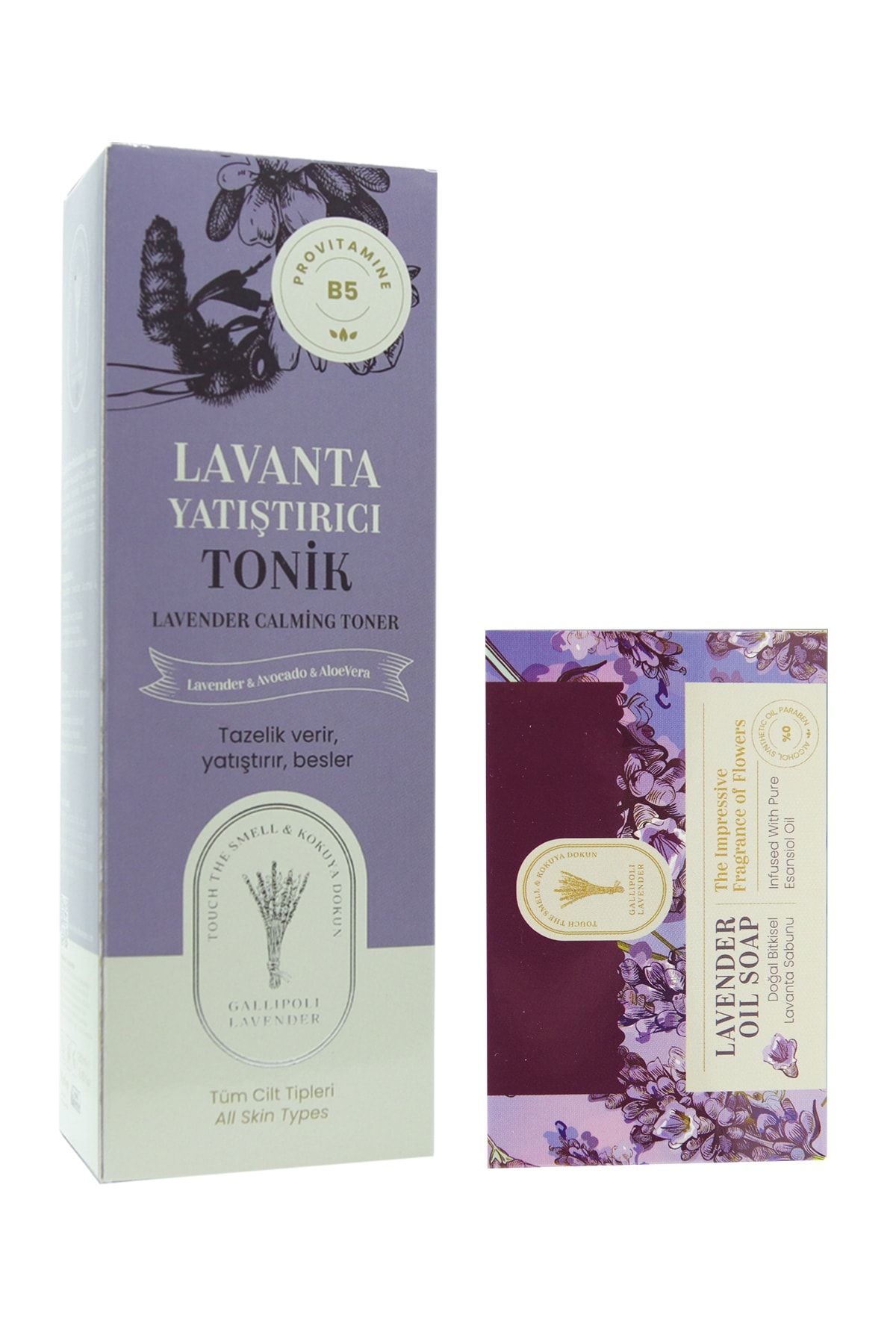 Dr. Lavender Temizleyici Aydınlatıcı Bitkisel Tonik 250 Ml + Bitkisel Lavanta Sabunu 100 Gr.