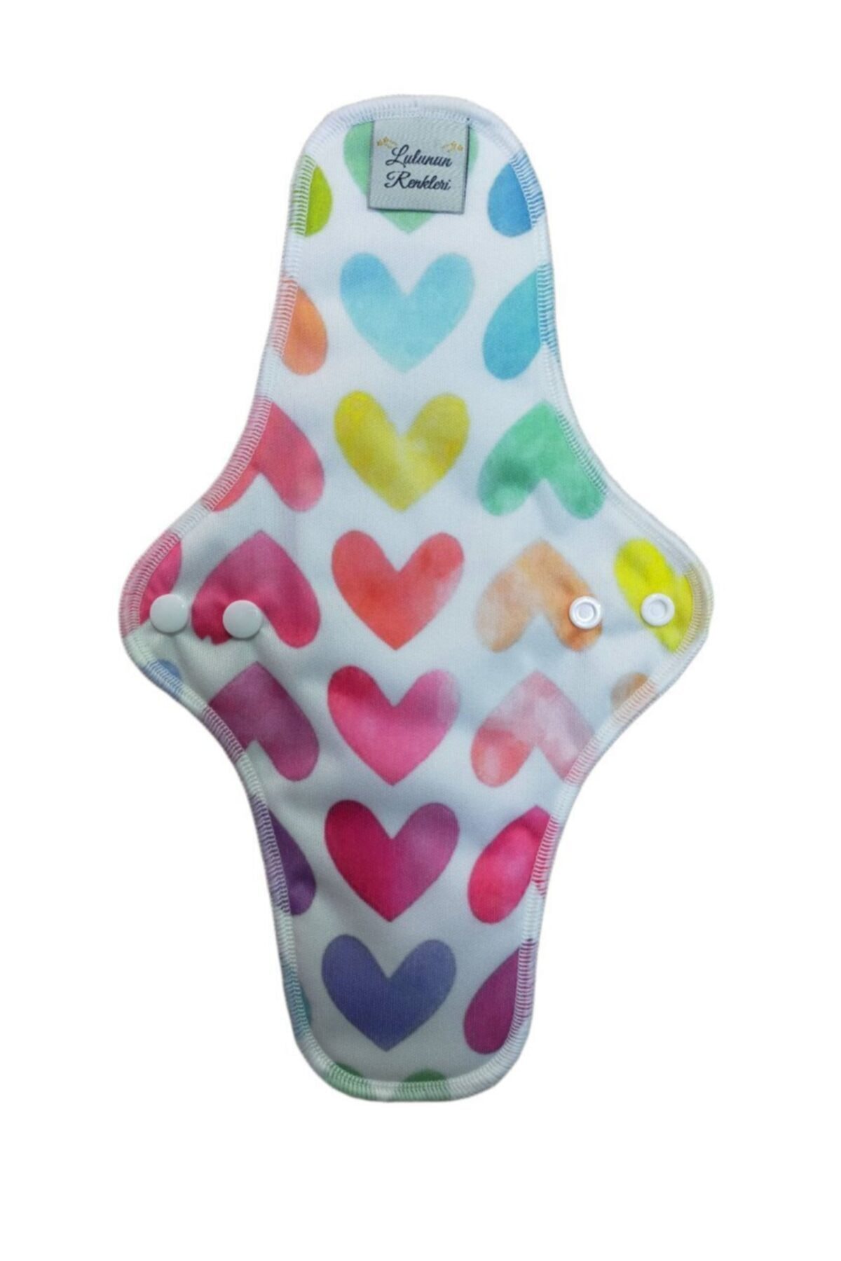 Lulunun Renkleri Bambu Yıkanabilir Kadın Pedi Seti Gece Boy 3’lü