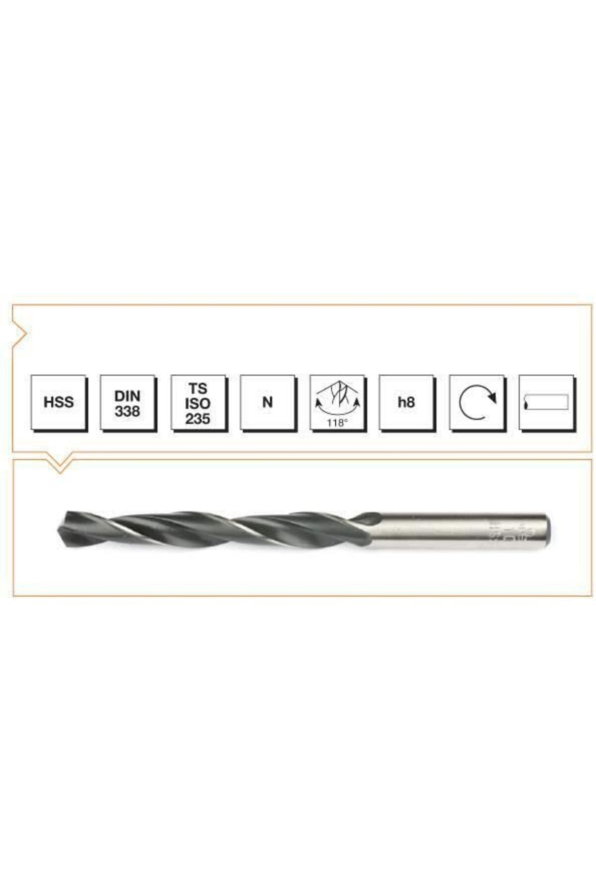 MTE Silindirik Saplı Metal Matkap Ucu 14.5mm