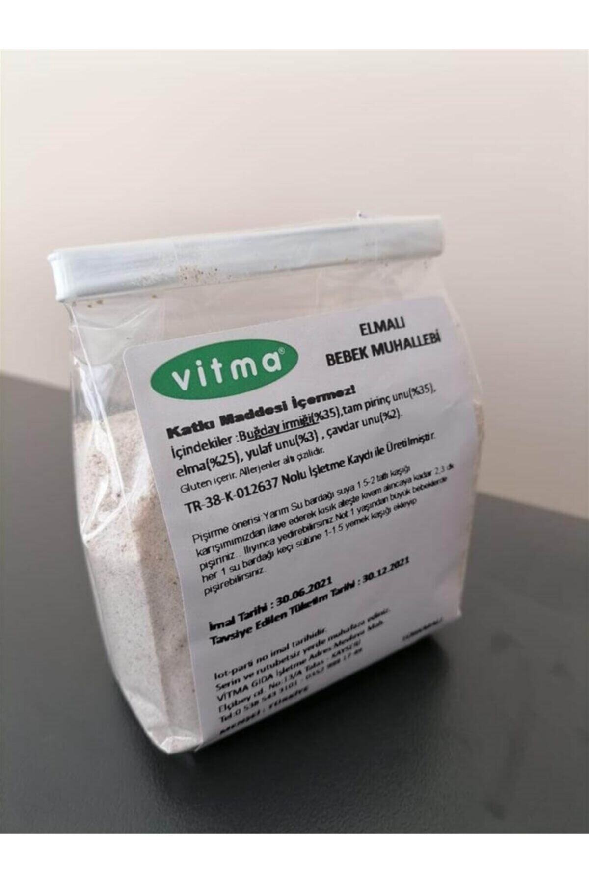 Vitma Elmalı Bebek Muhallebi