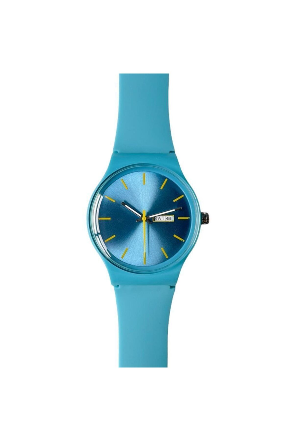 OQQO Colorful Mavi Silikon Kol Saati