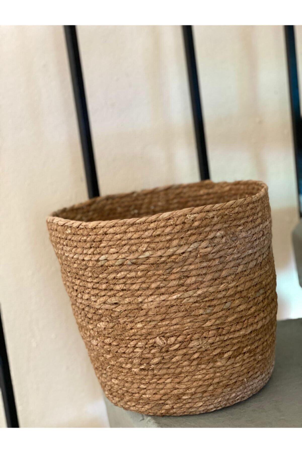 Milena Home Kulpsuz Hasır Saksılık/sepet