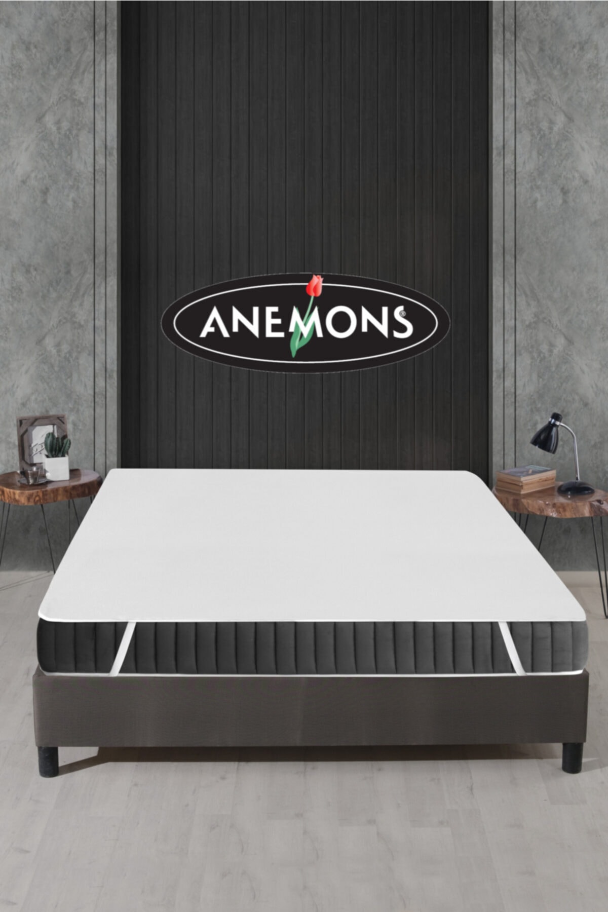 Anemons Çift Kişilik 160 X 200 Yatak Koruyucu Sıvı Geçirmez Alez
