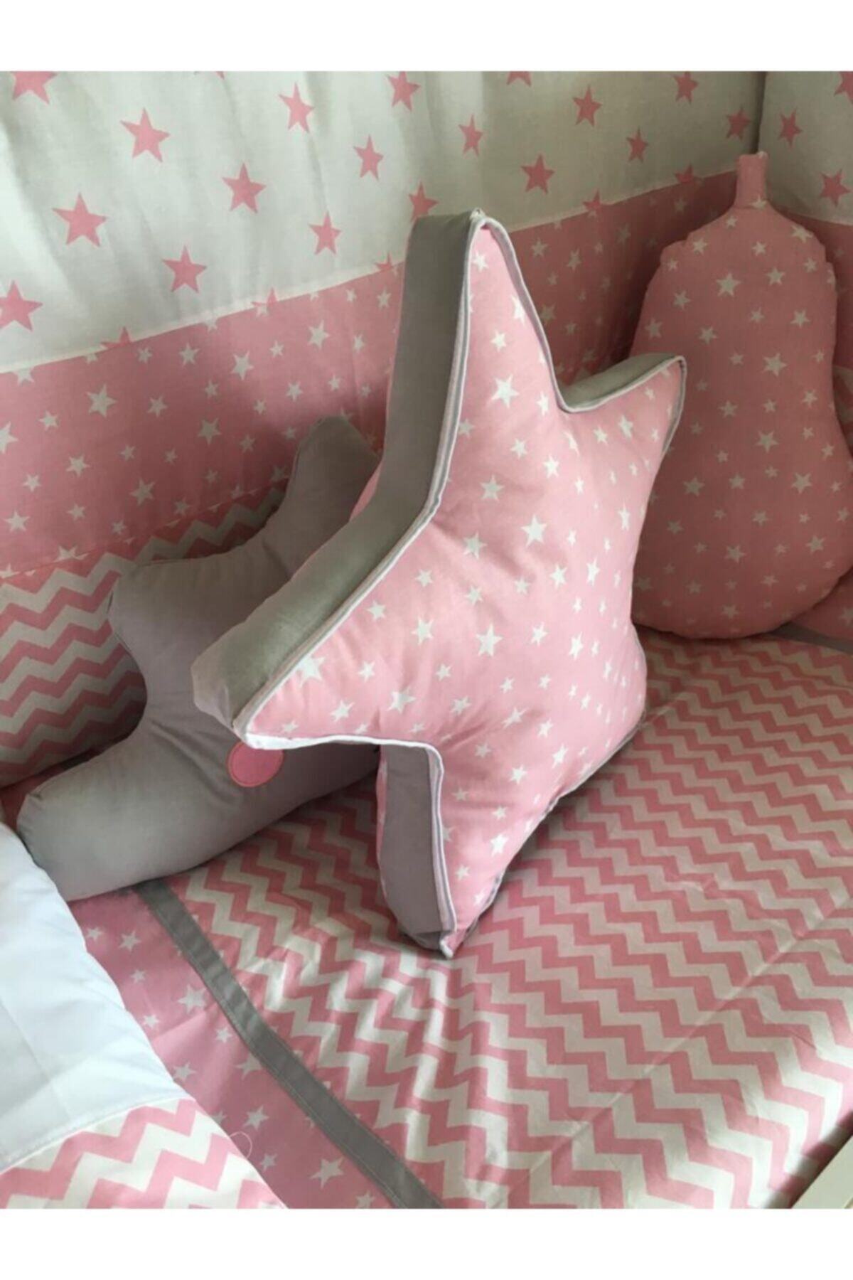 MARAL BEBE Maral Pembe Cibinlikli Uyku Seti 70*130