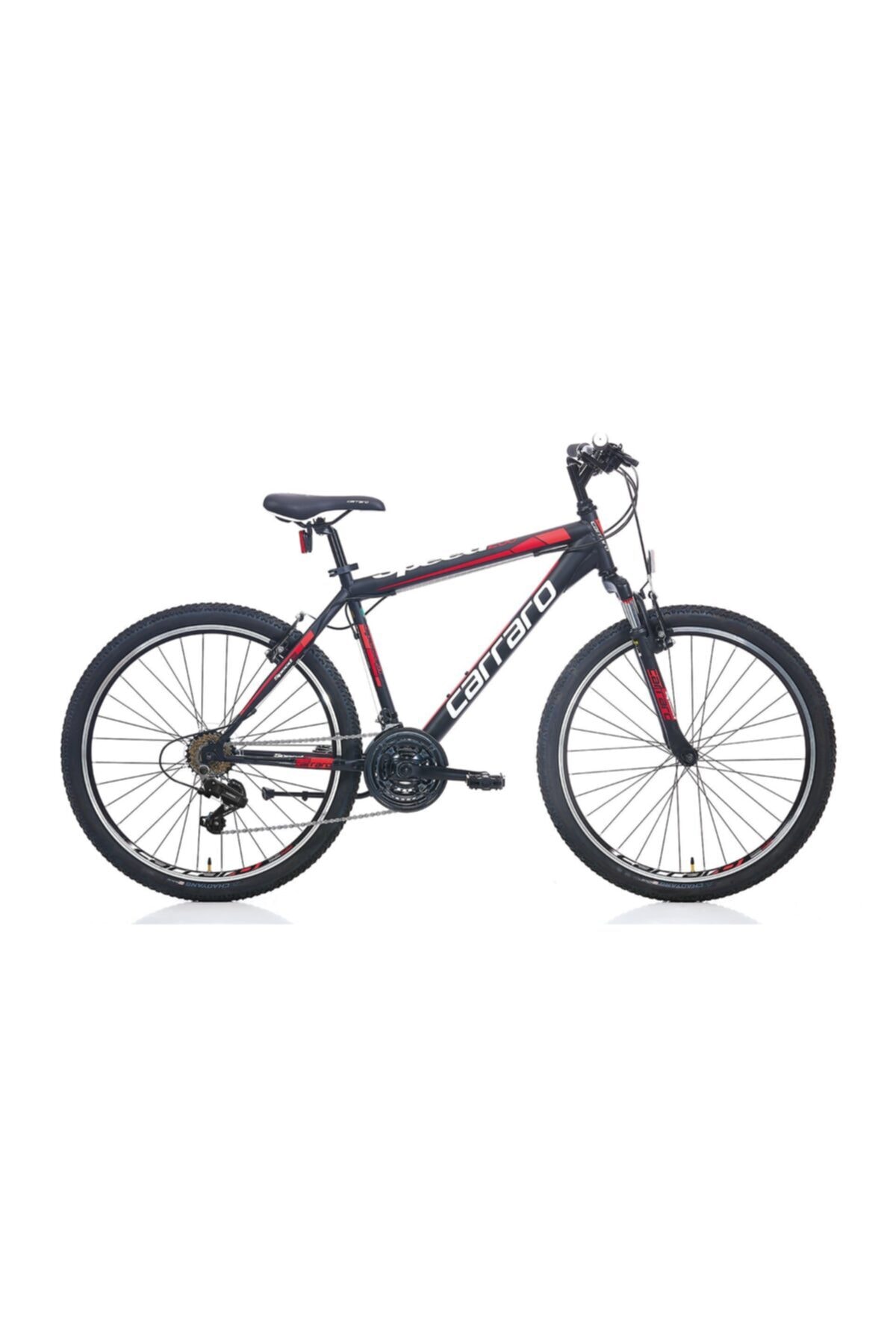 Carraro Speed 260 Erkek Dağ Bisikleti 410h V 26 Jant 21 Vites Mat Siyah-kırmızı-koyu Kırmızı