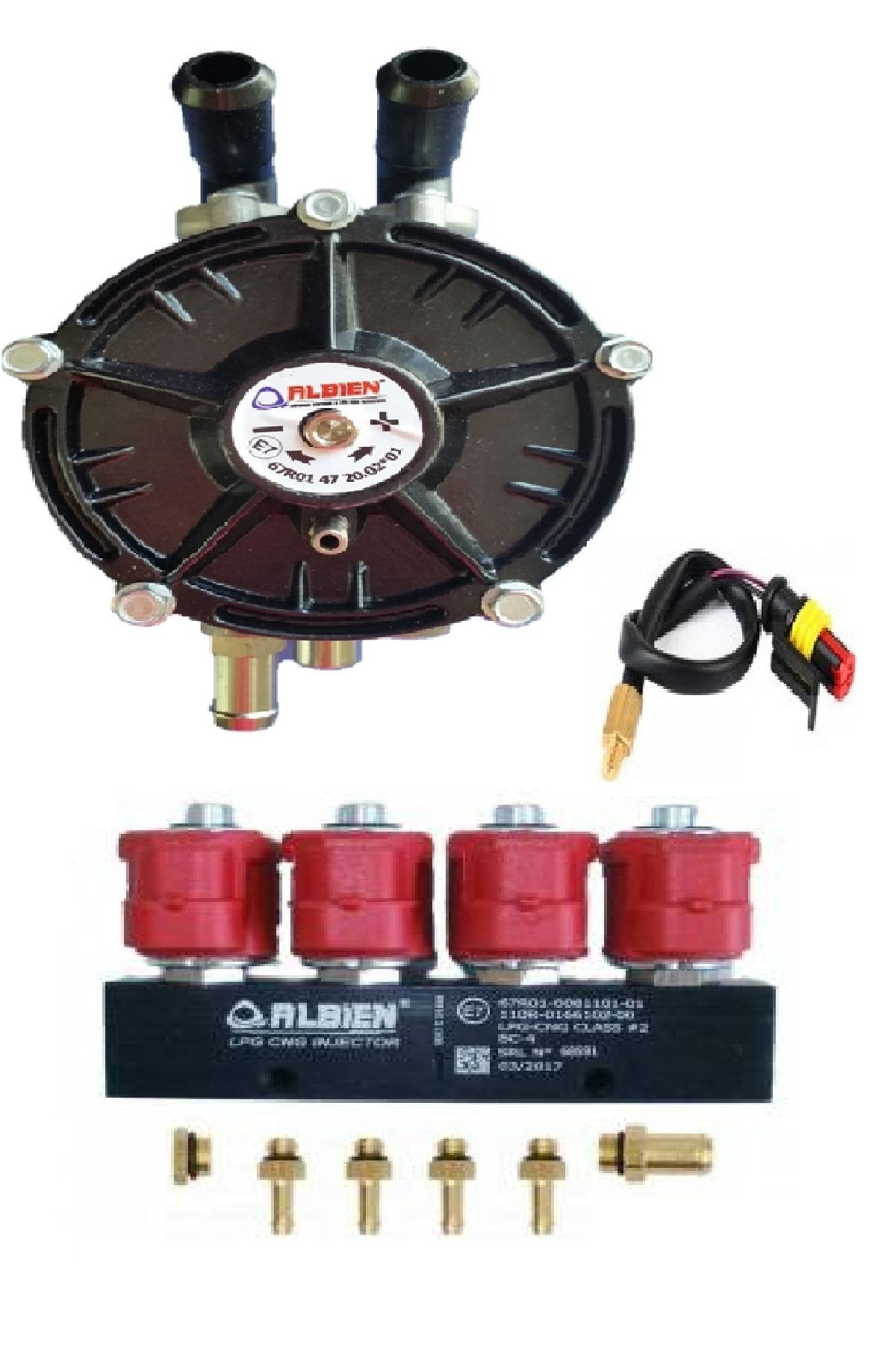 ALBİEN Atiker Uyumlu Sgı Reg.+ 4sil. Enjektör+reg.ısı Sensörü