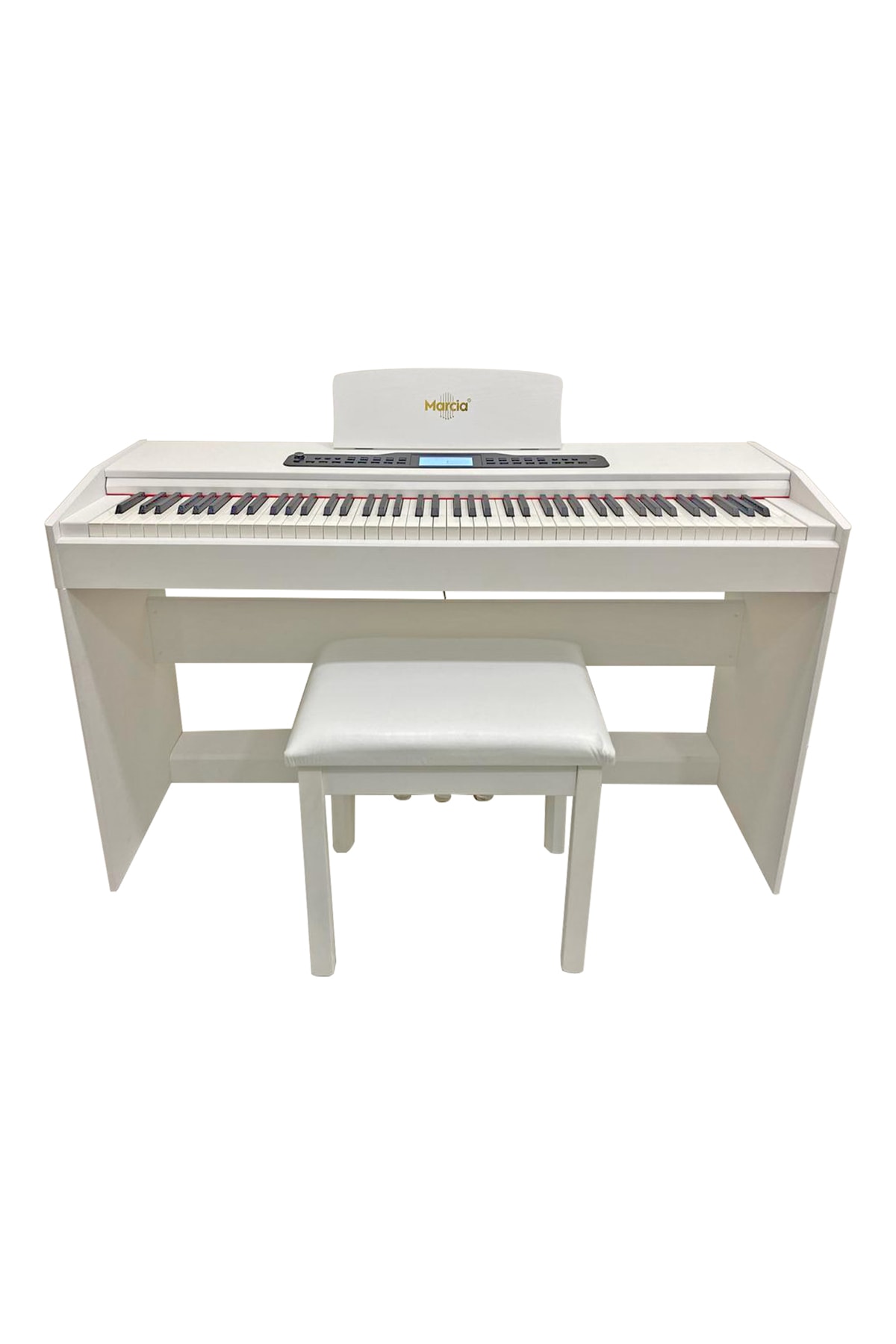 MARCİA Dijital Konsol Piyano (BEYAZ - 88 TUŞ)