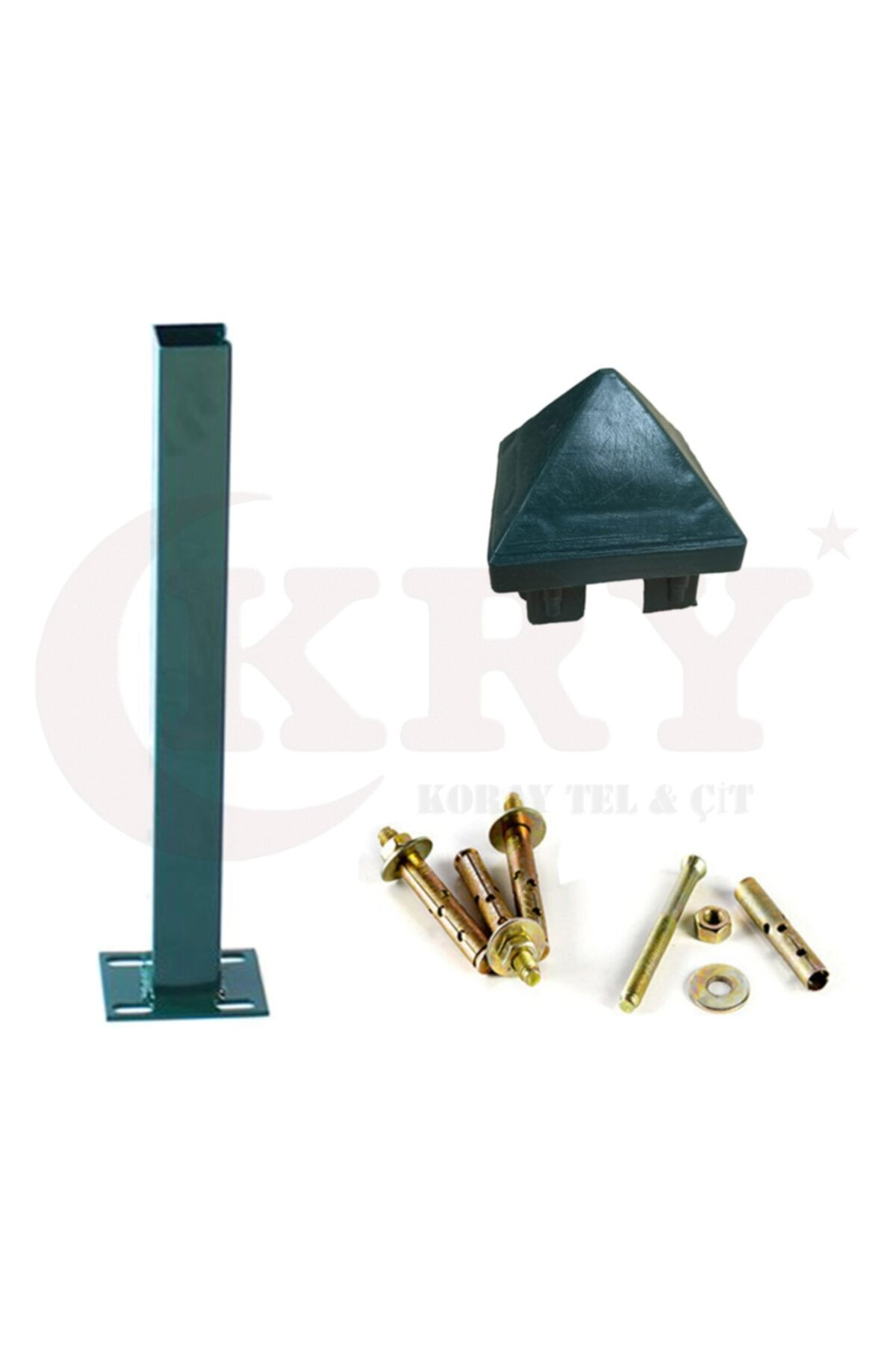 KORAY TEL Çim Çit Direği 50 Cm