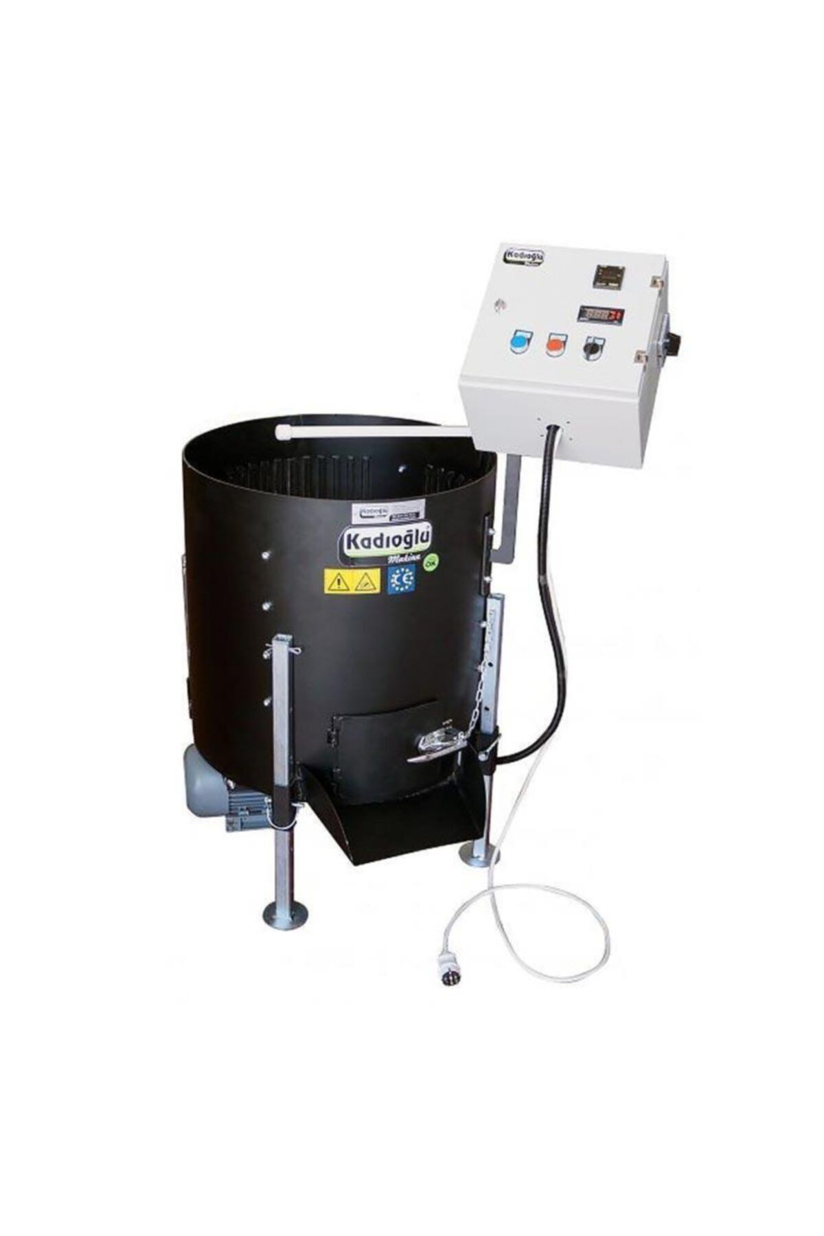 Kadıoğlu Devir Ayarlı Çelik Aşındırıcılı Ceviz Soyma Makinesi 170 Litre