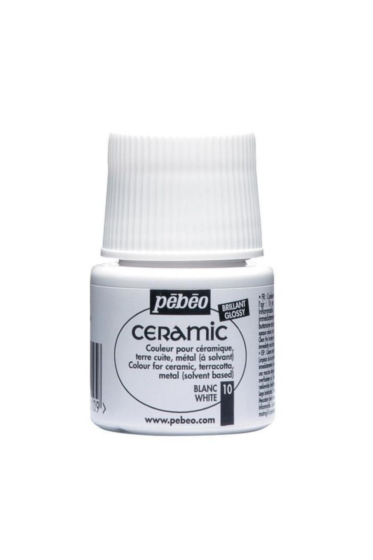 Pebeo Seramik Boyası White 010
