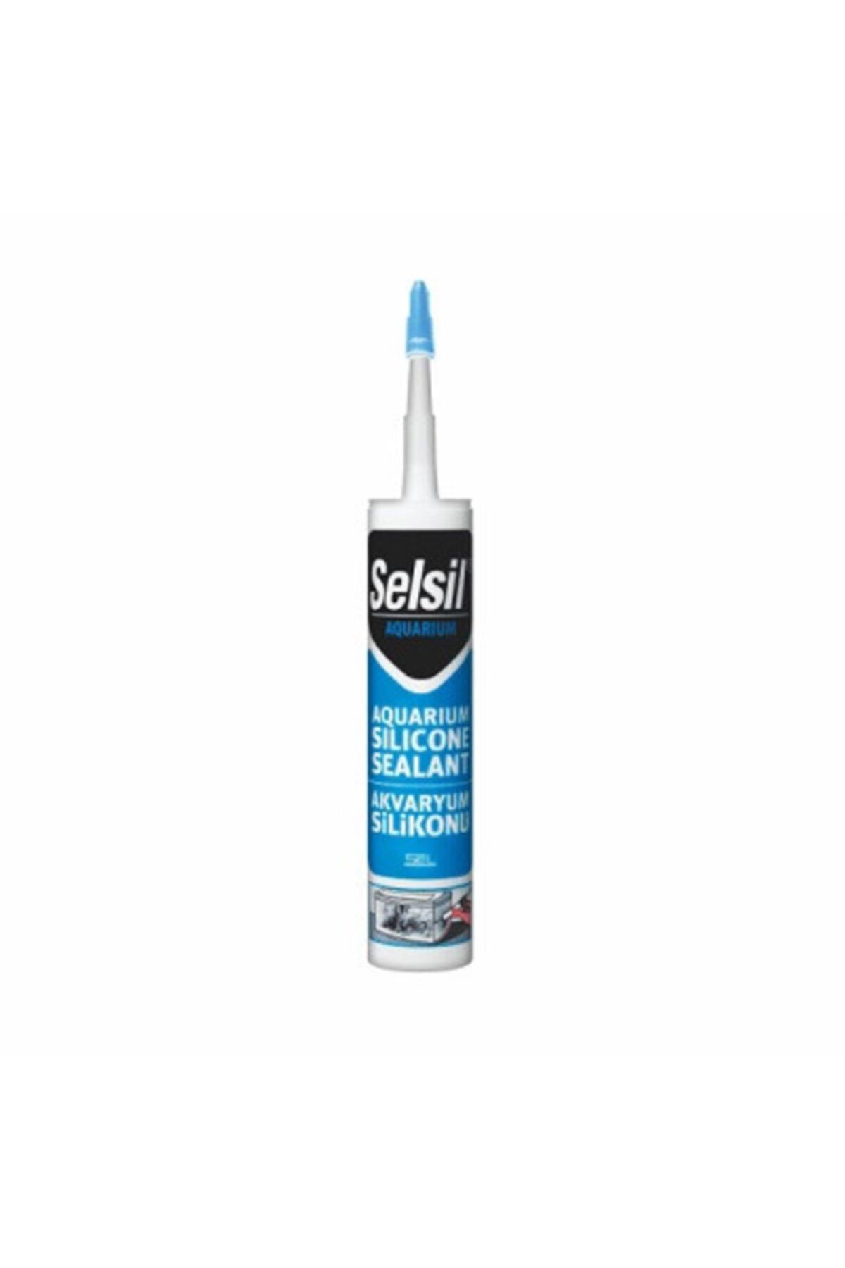 Selsil Akvaryum Silikonu 300 Ml. - Şeffaf