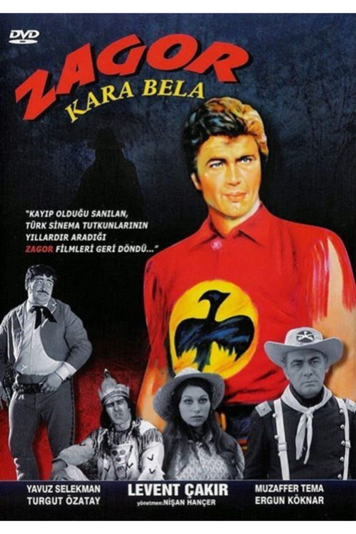 Fanatik Zagor Kara Bela 1971 (siyah Beyaz) Dvd