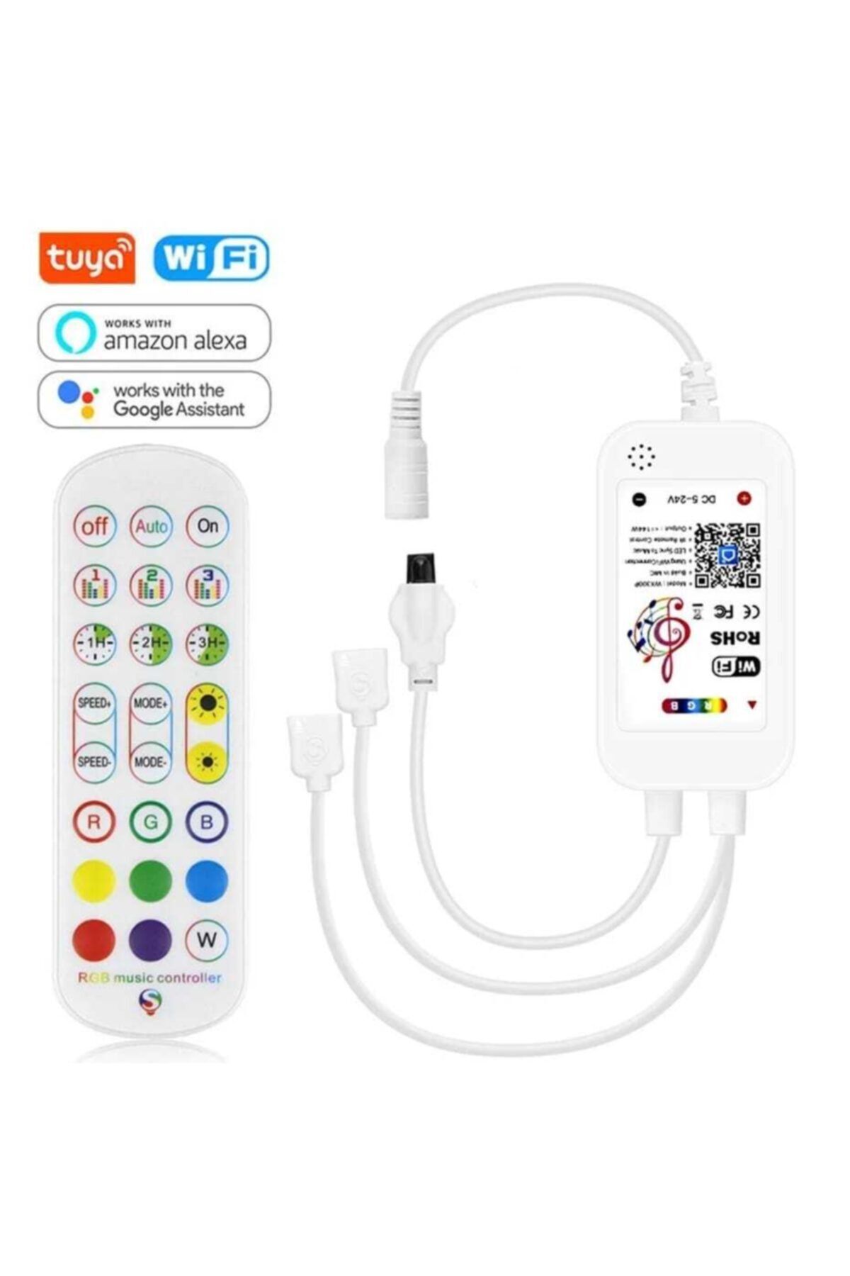 ONOFFSMART Tuya Destekli 144 Wifi Rgb Serit Led Kontrol Cihazı
