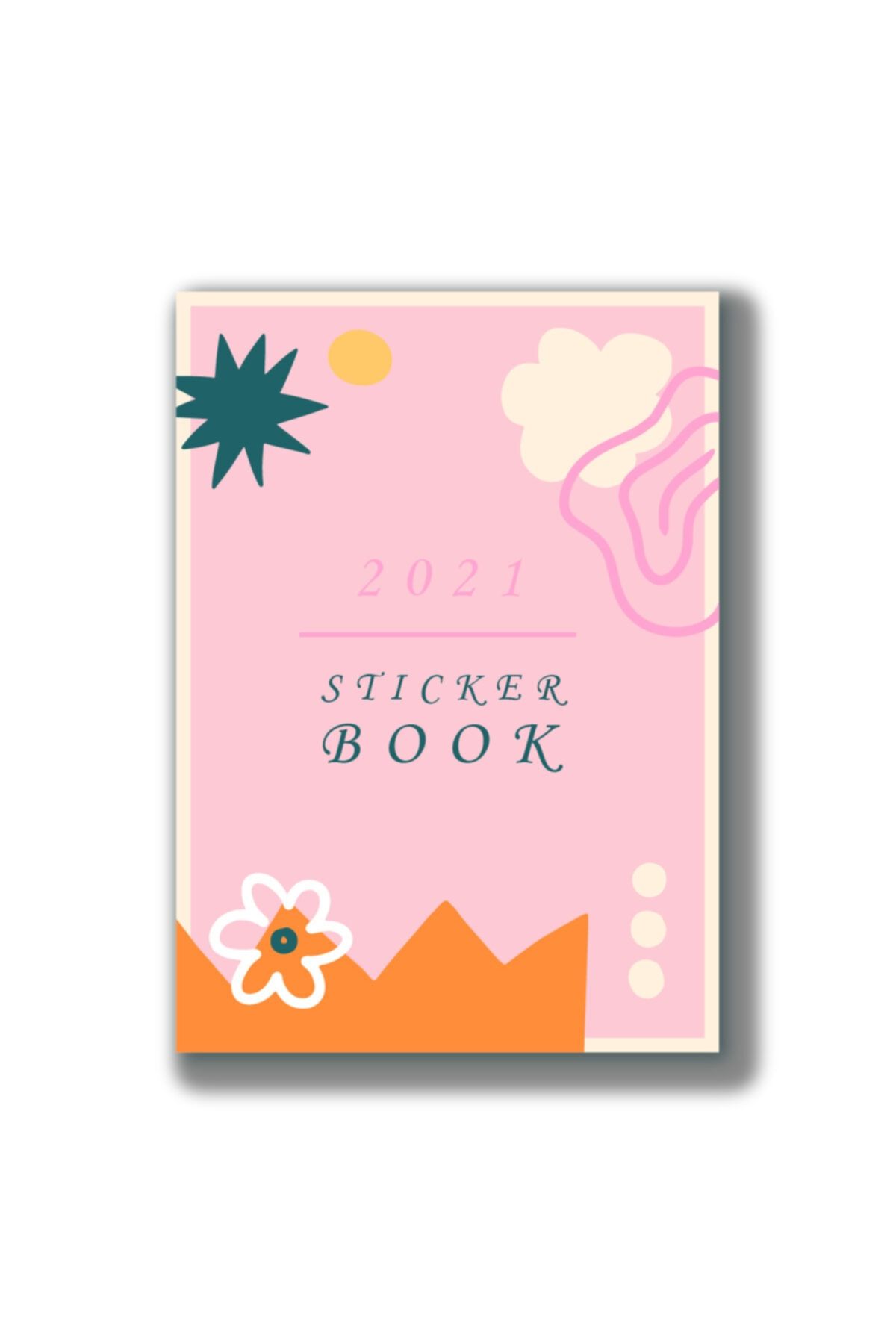 Ünsal Desing Sticker Book, 392 Adet Sticker. (16 SAYFA STİCKER)