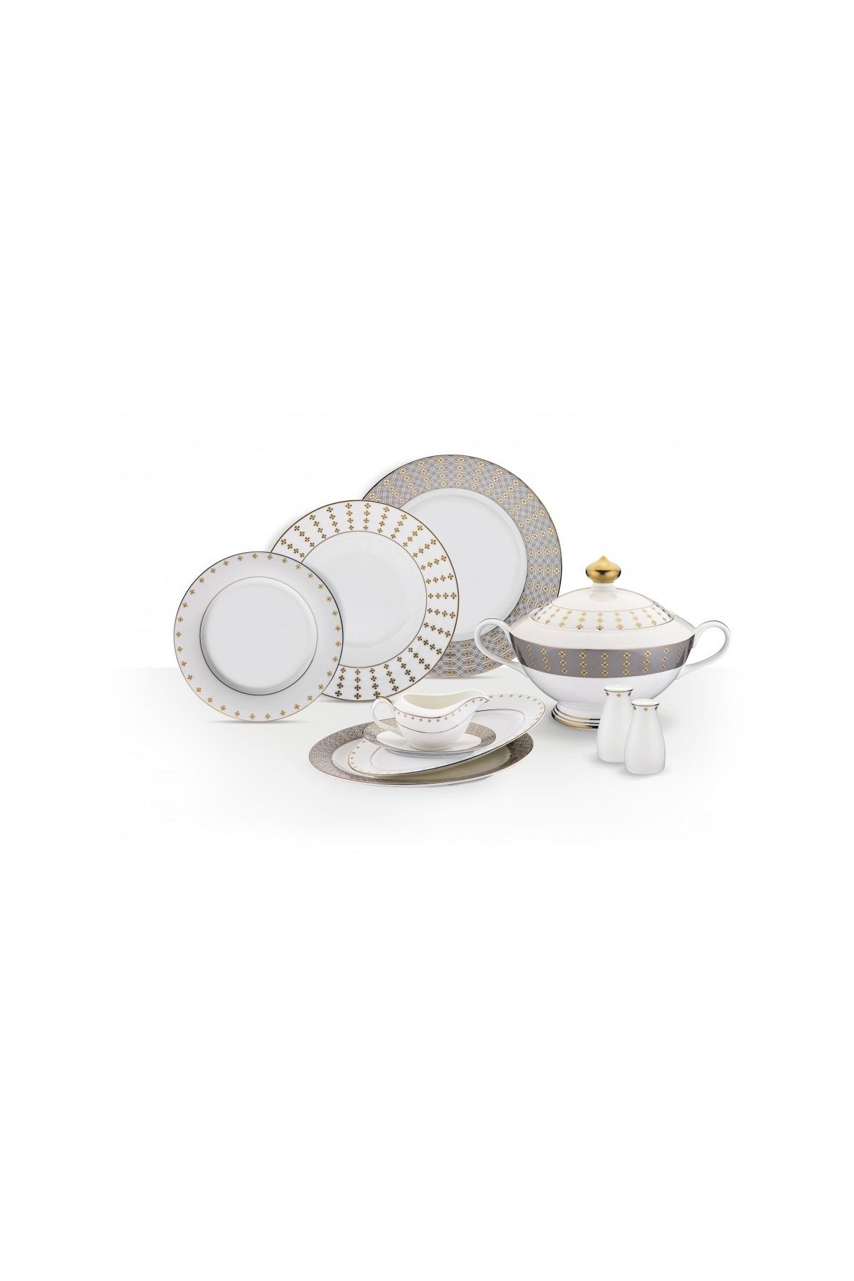 Porio Cecina 74 Parça Bonechina Suplalı Y.tk.